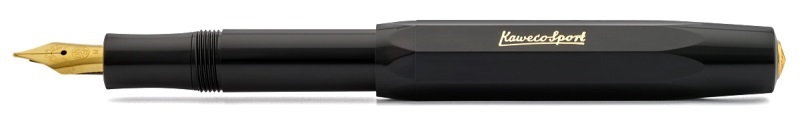 Kaweco Sport Classic Black  Gold - Penna Stilografica