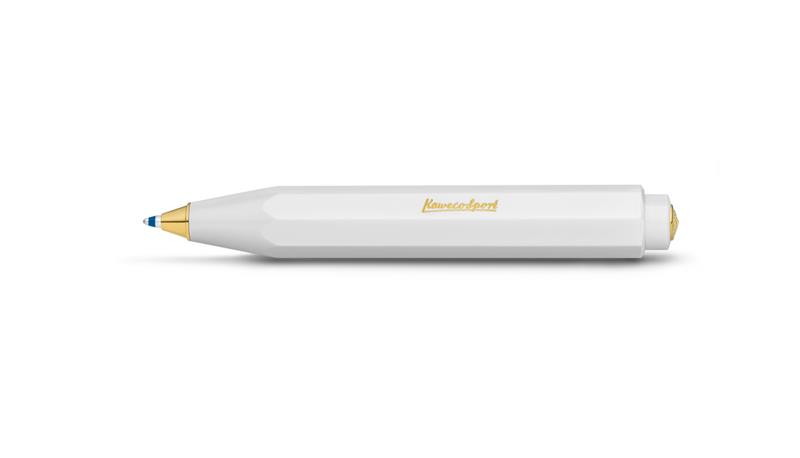 Kaweco Sport Classic White and Gold Ballpen - Sfera