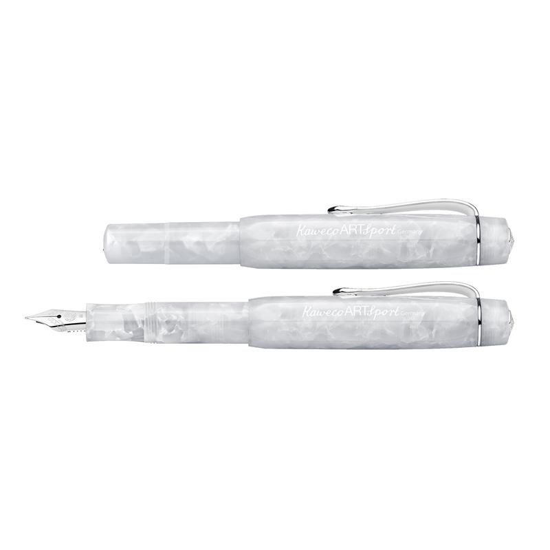Kaweco ART Sport Mineral White Fountain Pen - Stilografica