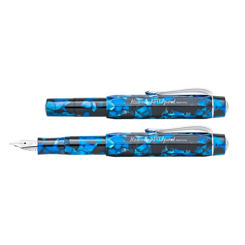 Kaweco ART Sport Pebble Blue Fountain Pen - Stilografica