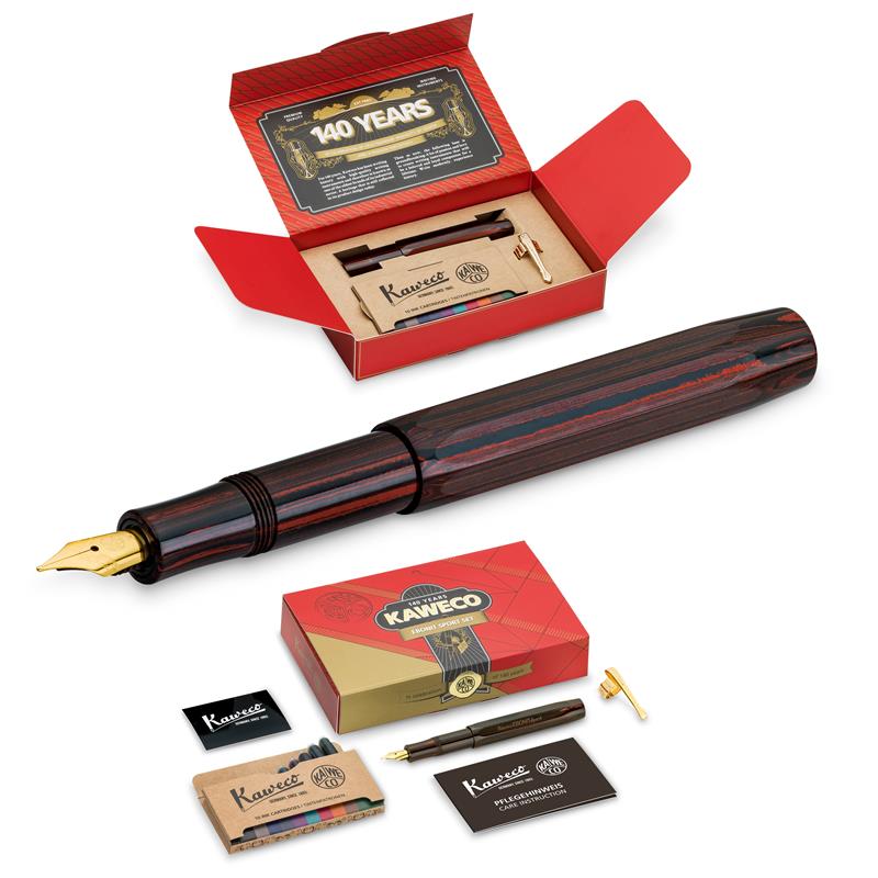 Kaweco Ebonit Sport 140th Anniversary Fountain Pen - Stilografica