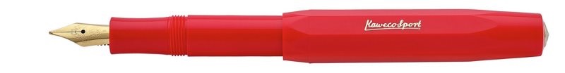 Kaweco Sport Red and Gold - Fountain Pen - Stilografica