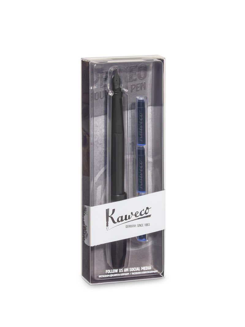 Kaweco Perkeo + Box All Black Stilografica