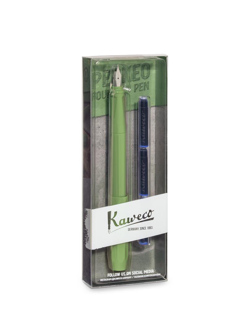 Kaweco Perkeo + Box Jungle Green Stilografica