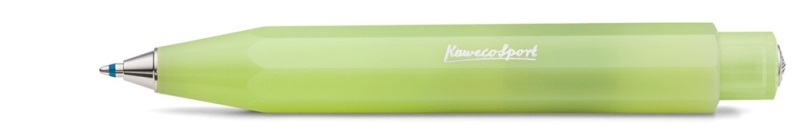 Kaweco Sport Frosted Fine Lime Ballpoint Pen - Sfera