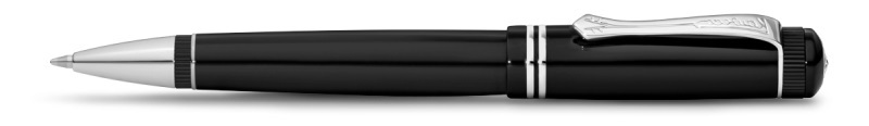 Kaweco DIA2 Black and silver Twist Pencil 0.7 mm Chrome