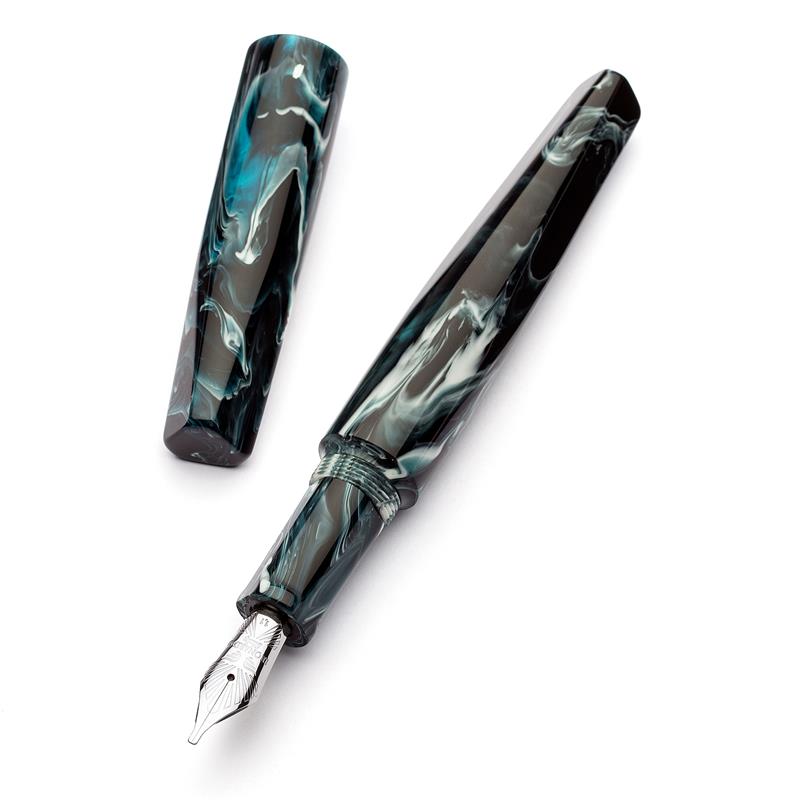 Leonardo Poliedrica Arctic Blast 2025 x Casa della Stilografica Special nib Fountain Pen - Stilografica