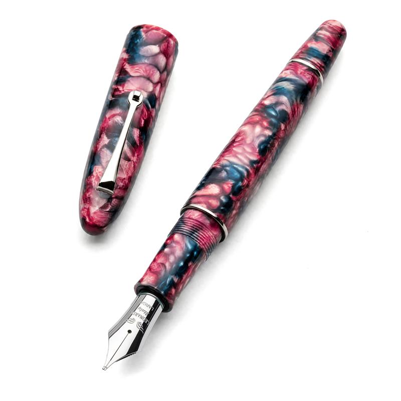 Leonardo Cigar Minimalist Leaves and Red Fruits Fountain Pen - Stilografica