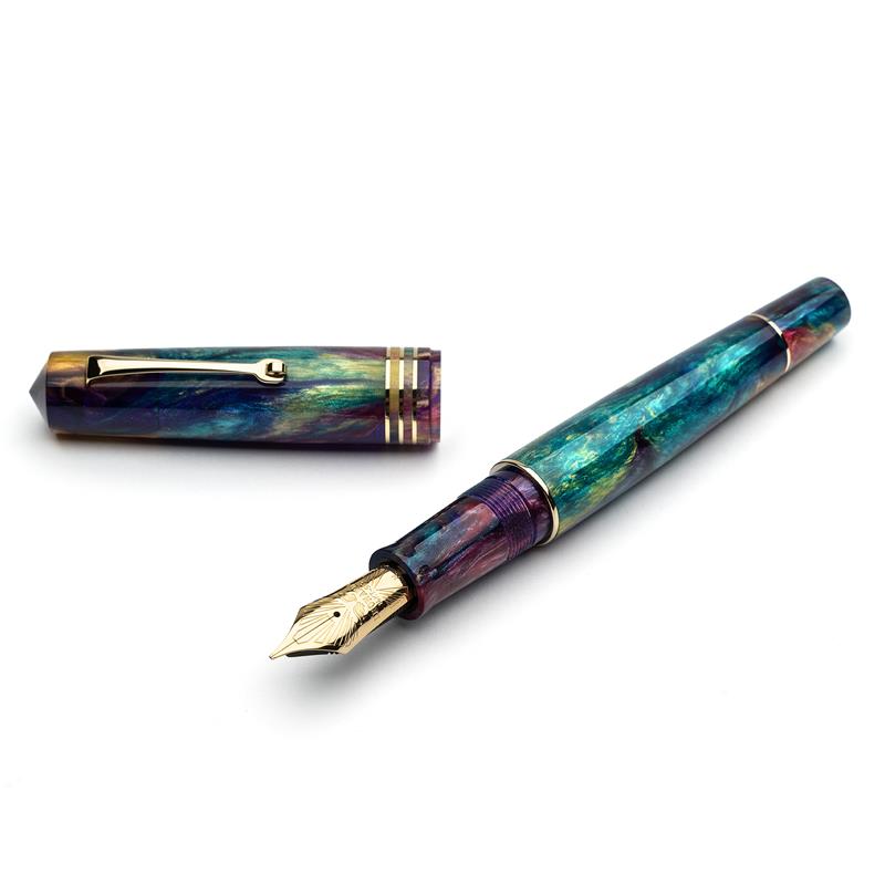 Leonardo Momento Zero Grande Euphoria 14k #8 Gold nib