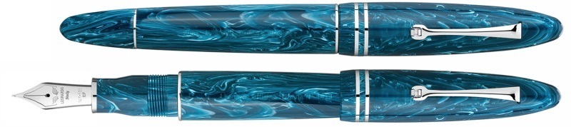 Leonardo Furore Grande Positano HT 14k Gold nib Fountain pen - Stilografica