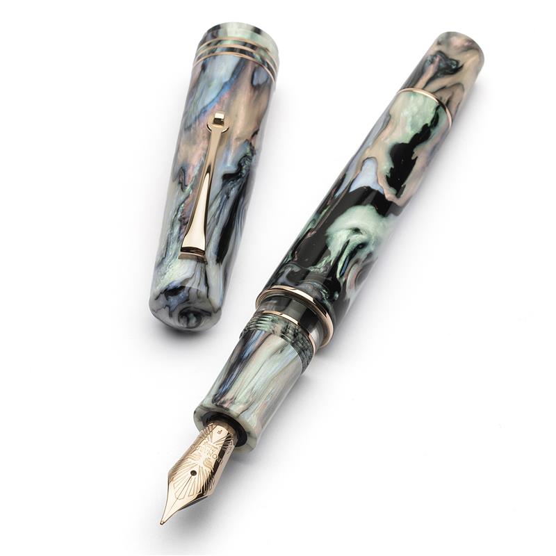 LEONARDO MZG 2.0 Dahlia Eveline RGT Steel nib Fountain Pen - Stilografica
