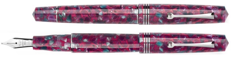 Leonardo Momento Zero Las Coloradas 14K Nib Fountain Pen - Stilografica