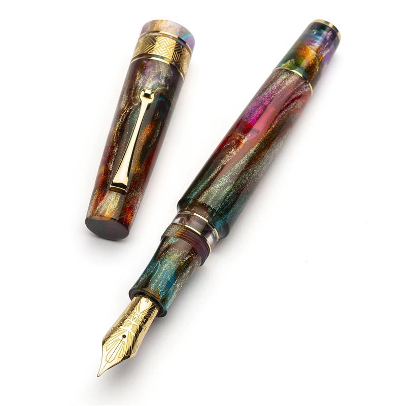 Leonardo Supernova PM5 GT 14k #8 Gold nib Fountain Pen - Stilografica