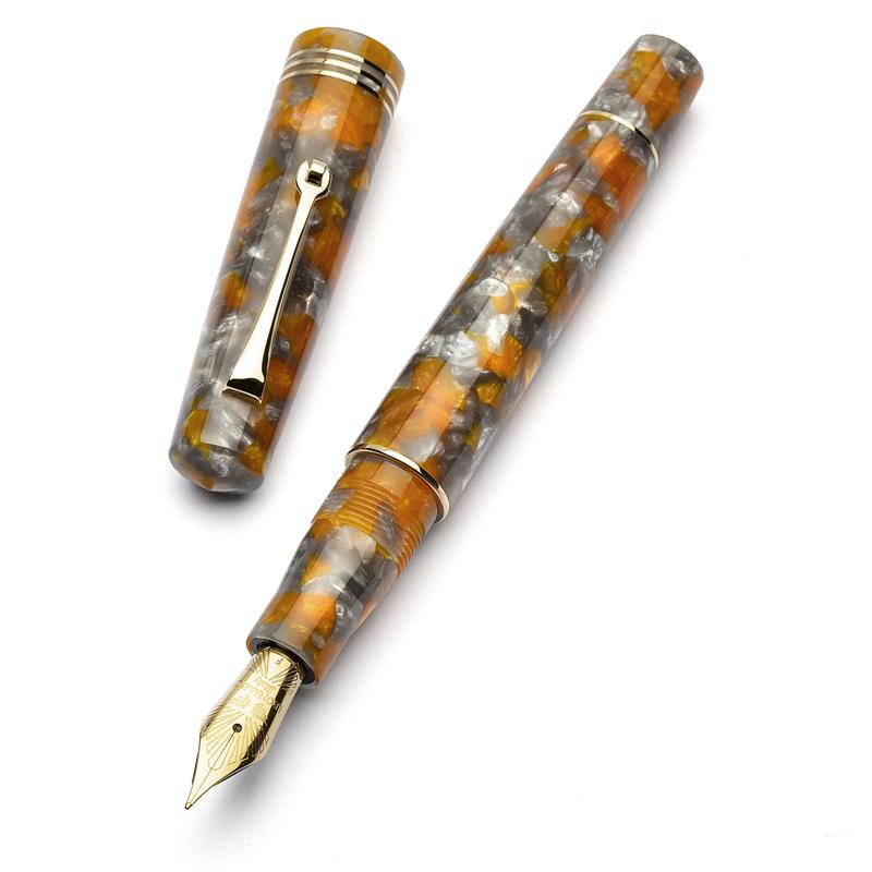 Leonardo Momento Zero Lava e Cenere GT Fountain Pen - Stilografica