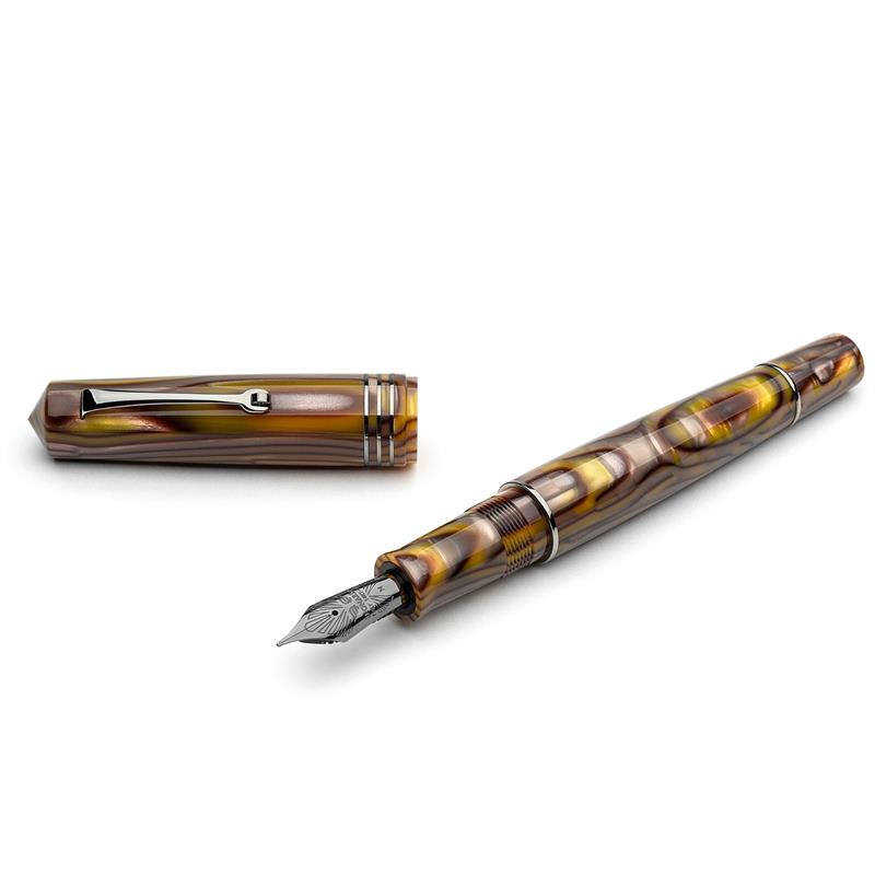 Leonardo MZG Acero 14k Gold nib Special Edition Fountain Pen - Stilografica