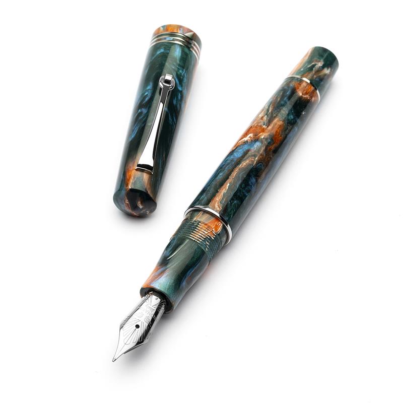 Leonardo Momento Zero Kingfisher Fountain Pen - Stilografica