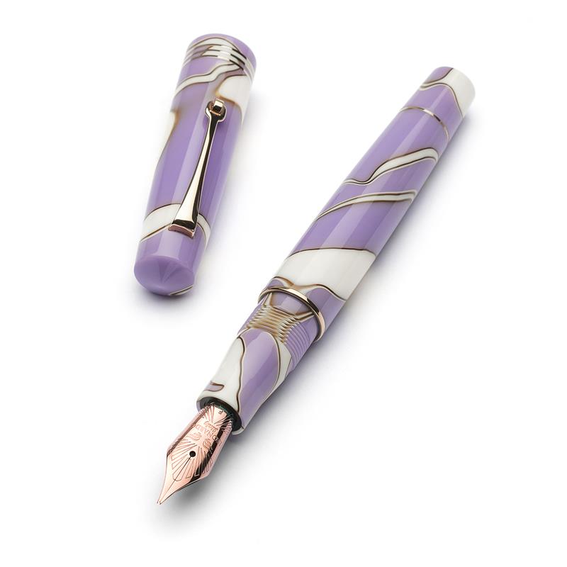 Leonardo Momento Zero Nuvola Lilac RGT Fountain Pen - Stilografica