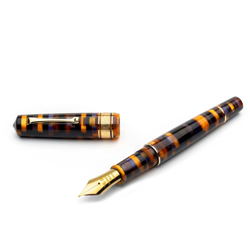 Leonardo Mosaico Anemone GT #8 Steel Nib - Fountain Pen - Stilografica