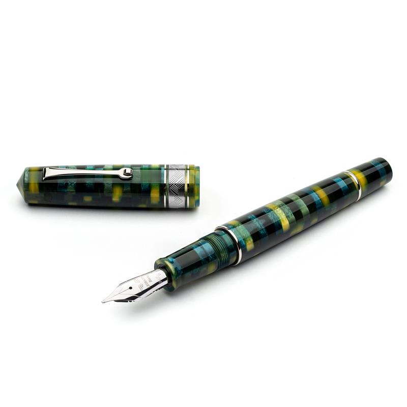 Leonardo Mosaico Baobab ST 14k Gold Nib - Fountain Pen - Stilografica