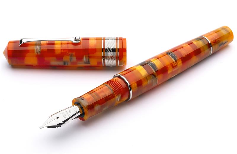Leonardo Mosaico Mango ST Fountain Pen - Stilografica