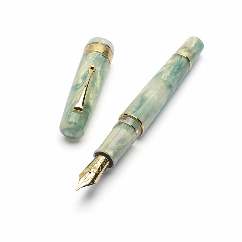Leonardo MZG 2.0 The Power of Flowers 2026 ORTENSIA #8 Gold nib Fountain Pen - Stilografica