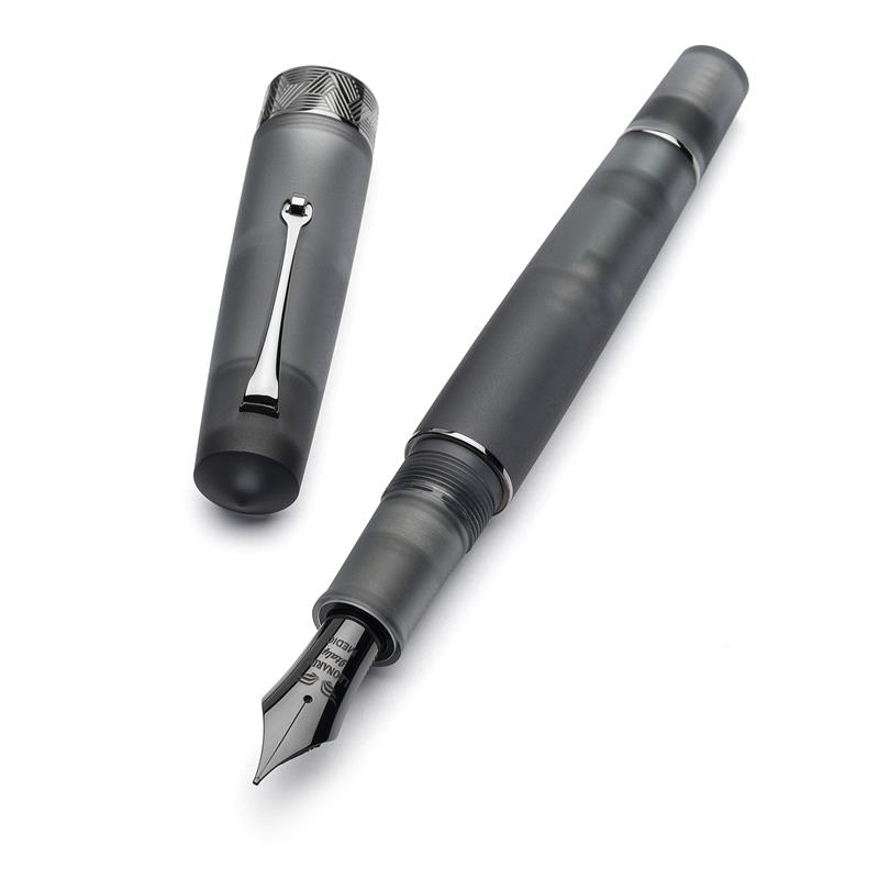 Leonardo Pura Grey RT #8 Fountain pen - Stilografica