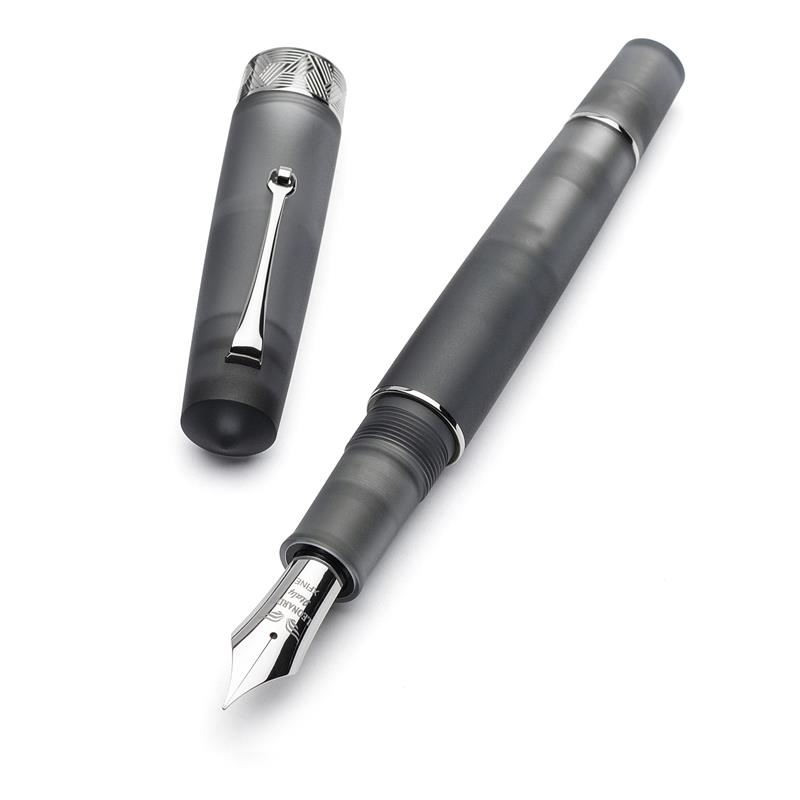 Leonardo Pura Grey ST #8 Fountain pen - Stilografica