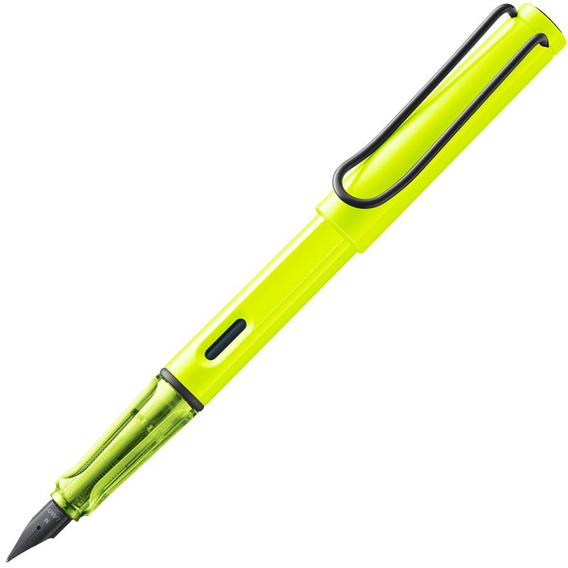 Lamy Safari Neon Yellow Fountain Pen - Stilografica