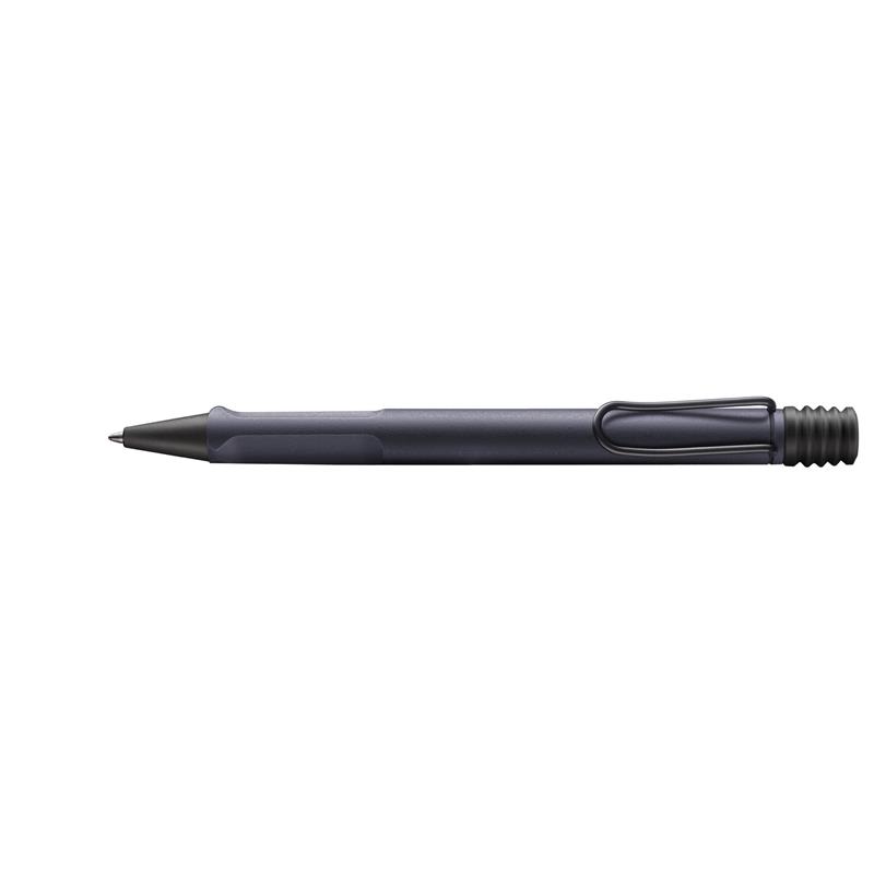 Lamy Safari Steel Black Ballpen - Penna a Sfera