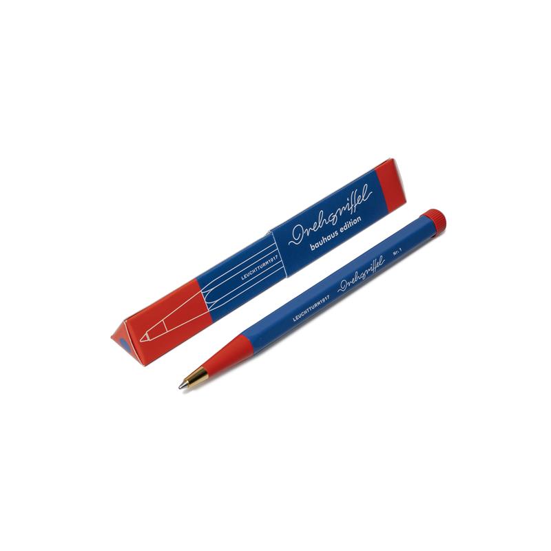 LEUCHTTURM 1917 Bauhaus Edition Royal Blue-Red Ballpoint Pen - Sfera