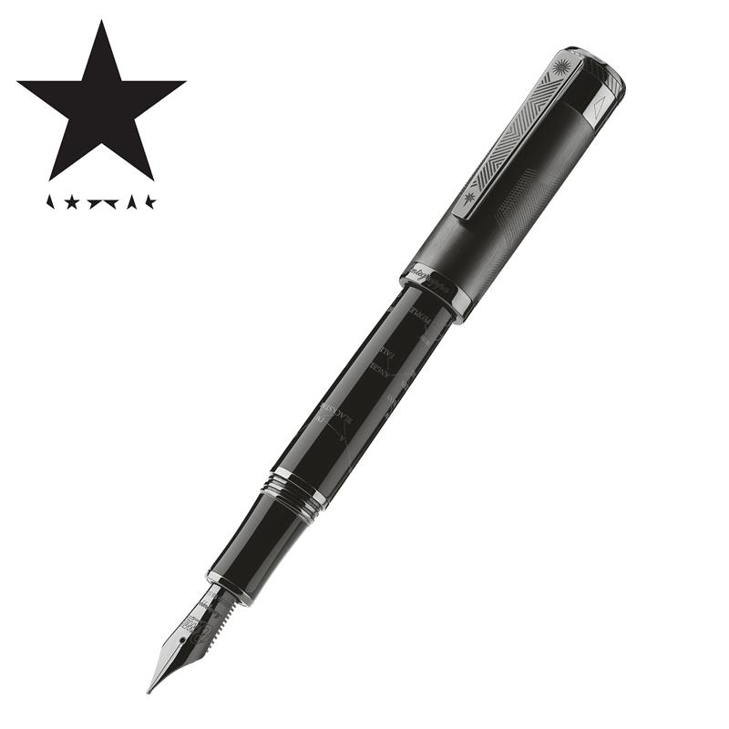Montegrappa David Bowie Blackstar Fountain Pen - Stilografica