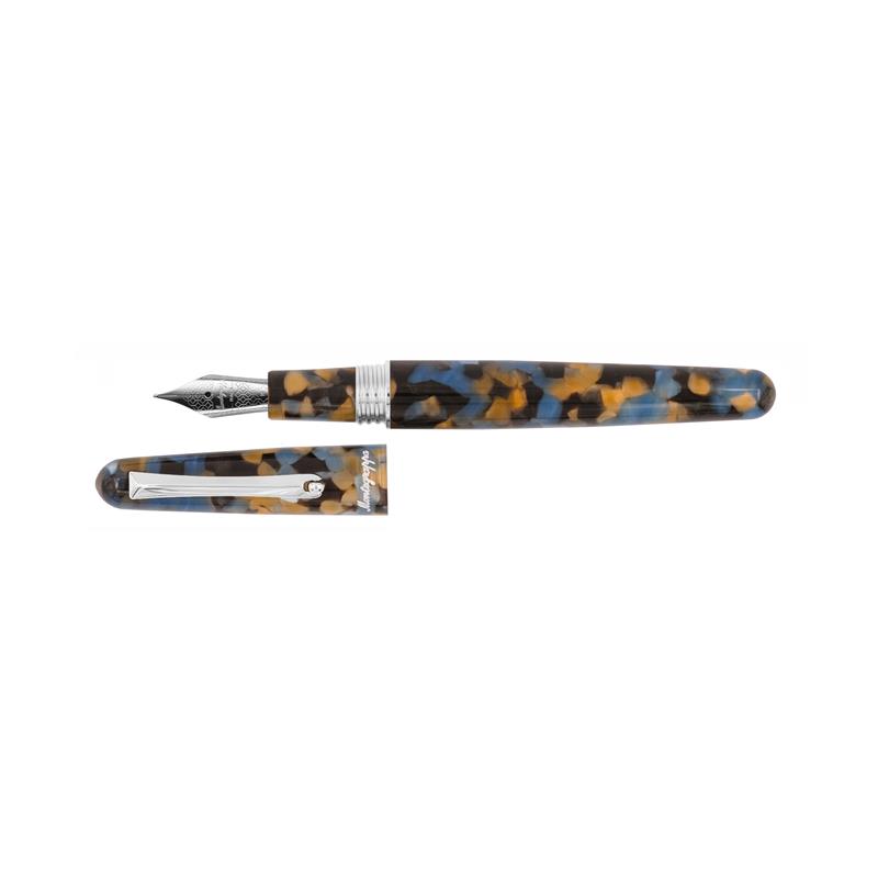 Montegrappa ELMO 01 Special Edition Samarkand Blue Fountain Pen - Stilografica