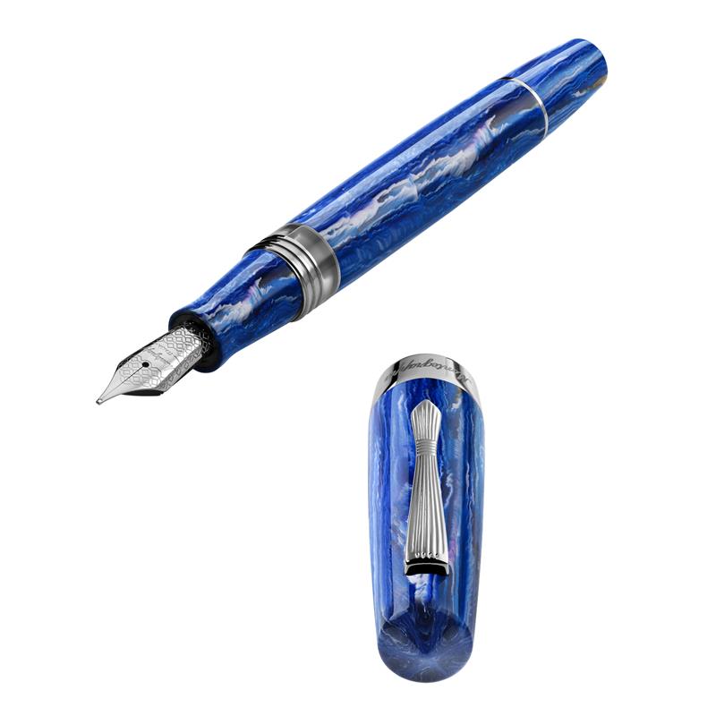 Montegrappa ELMO 02 PLUS Ventorum Aquilo Fountain Pen - Stilografica