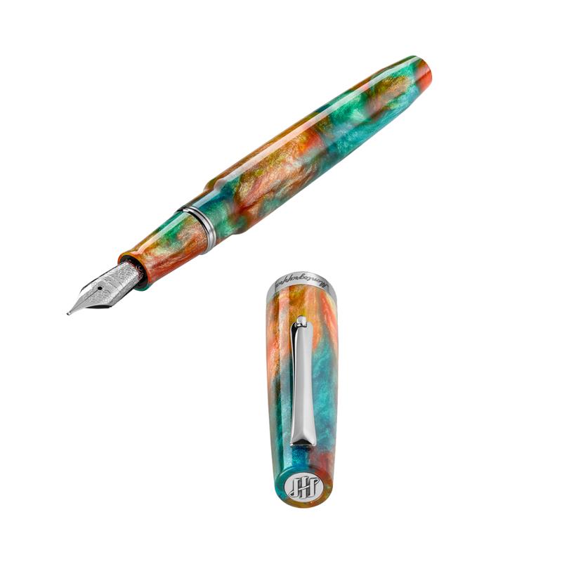 Montegrappa Venetia Tarvisium Paradise Falls Fountain Pen - Stilografica