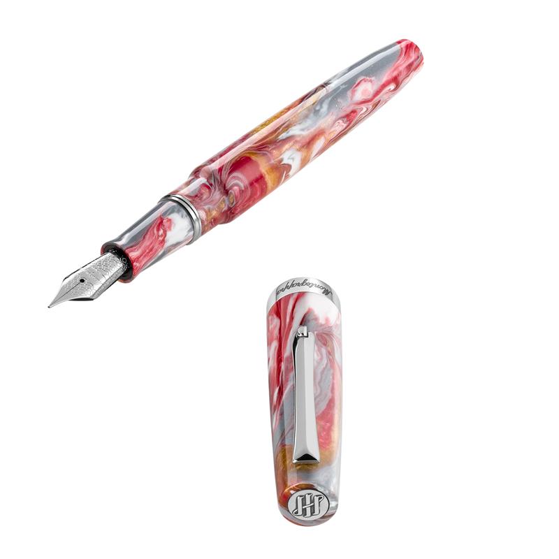 Montegrappa Venetia Tarvisium Paris in Bloom Fountain Pen - Stilografica