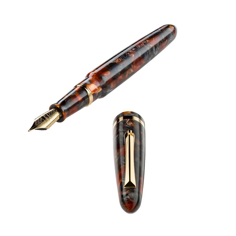 Montegrappa Venetia Plume Agate Fountain Pen - Stilografica