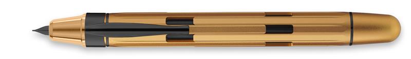 Nahvalur ECLIPSE Electrum Fountain Pen - Stilografica