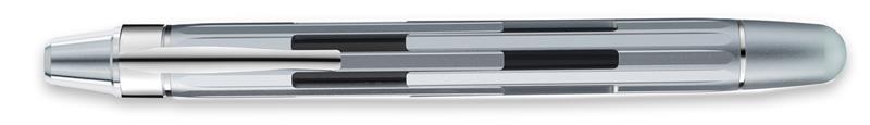 Nahvalur ECLIPSE Pure Silver Fountain Pen - Stilografica