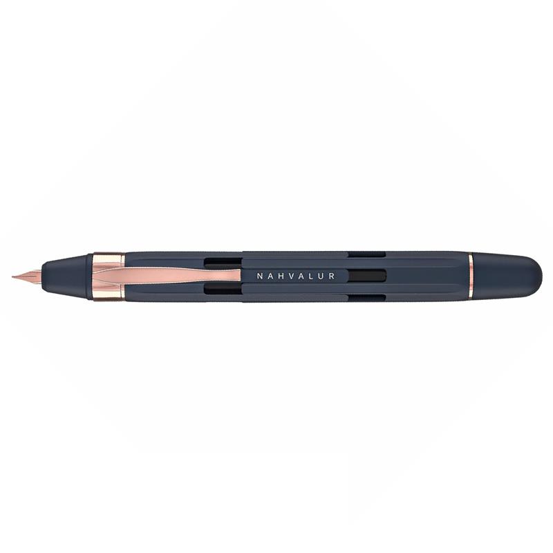 Nahvalur Eclipse Cobalt RGT Fountain Pen - Stilografica