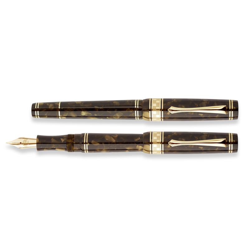 NETTUNO 1911 SUPERBA Green Fountain Pen - Stilografica