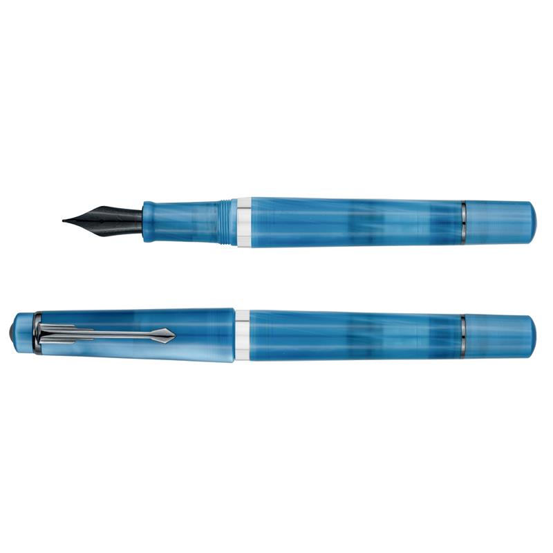 Nahvalur Explorer Amalfi Coast Black Trim Fountain Pen - Stilografica