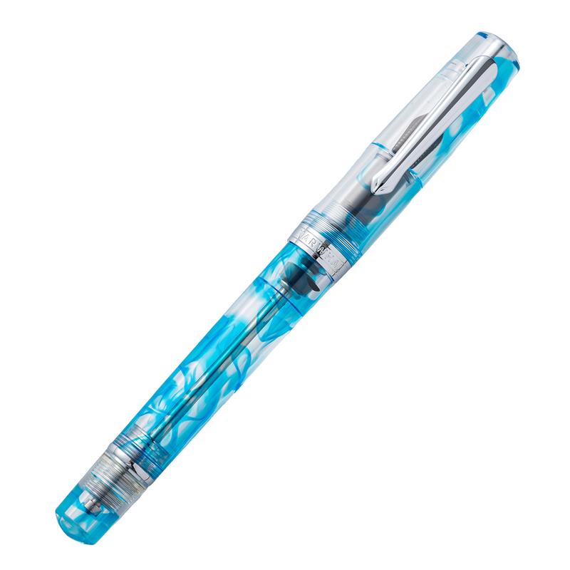 Nahvalur Original Plus Azureus Blue Fountain Pen - Stilografica