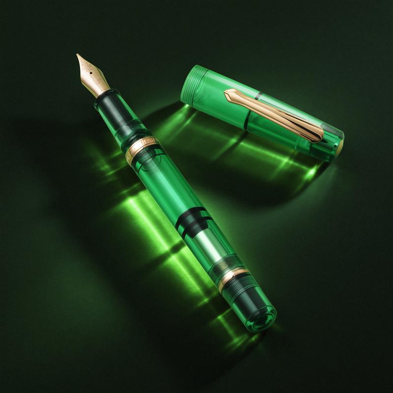 Nahvalur Original Emerald Grove Fountain Pen - Stilografica