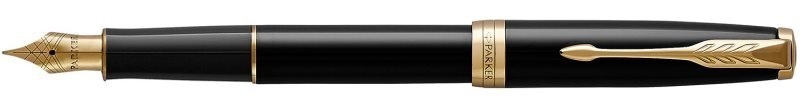 Parker Sonnet 2017 Black GT Fountain Pen - Stilografica