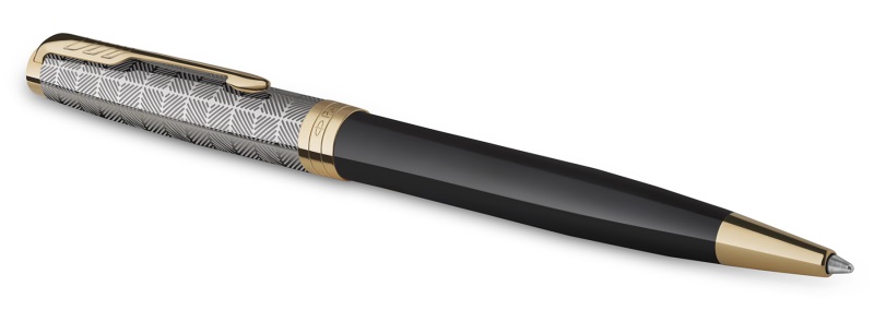 Parker Sonnet 2021 Metal and Black GT Ballpen - Sfera