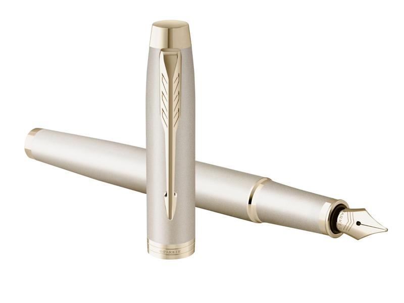 Parker IM Monochrome Champagne Fountain Pen - Stilografica