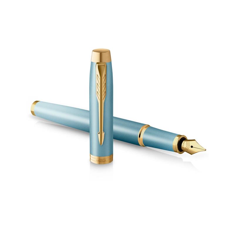 Parker IM Rituals Turquoise Green GT Fountain Pen - Stilografica