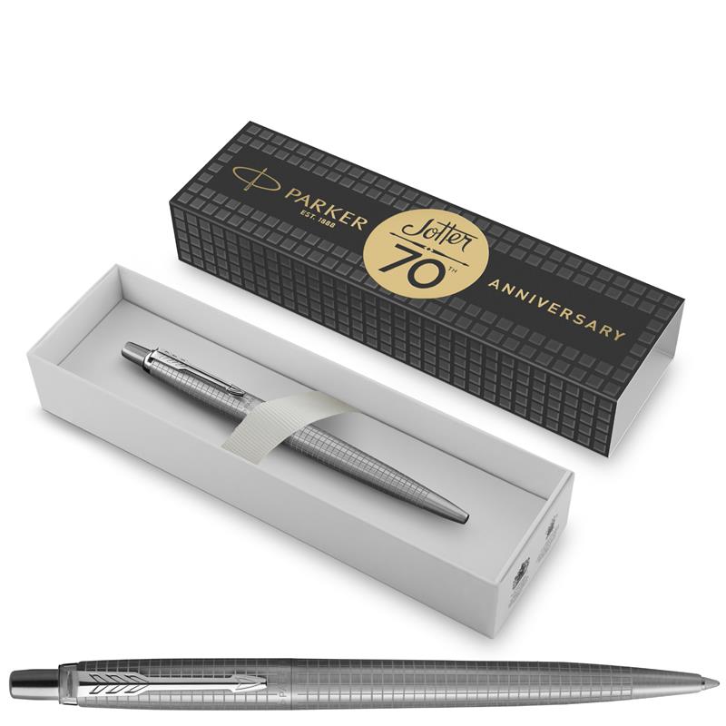 Paker Jotter 70th Ciselè SS Ballpoint Pen - Sfera