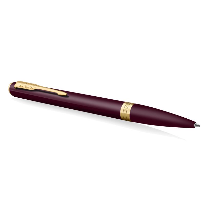 Parker Meridian Burgundy GT (Finitura Oro) Ballpoint Pen - Sfera