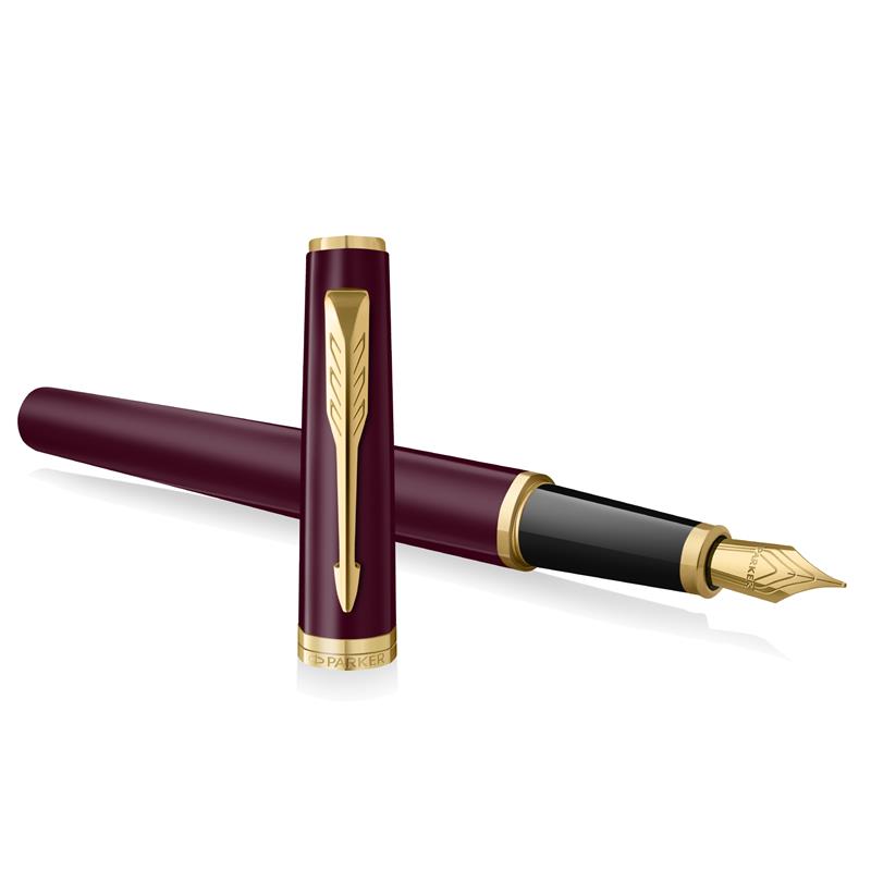 Parker Meridian Burgundy GT Fountain Pen - Stilografica